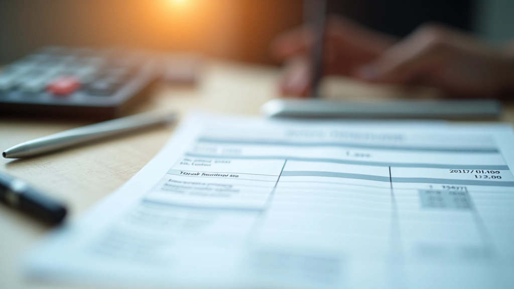 Daňové přiznání a výpočet s poznámkami o vrácení nadměrné zálohy